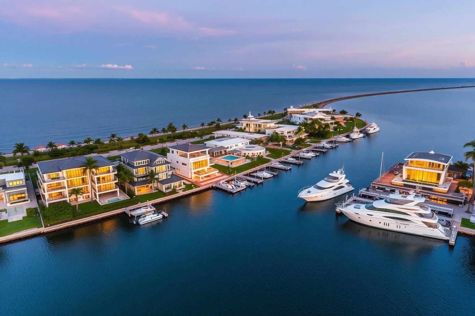 Fort Lauderdale waterfront luxury homes