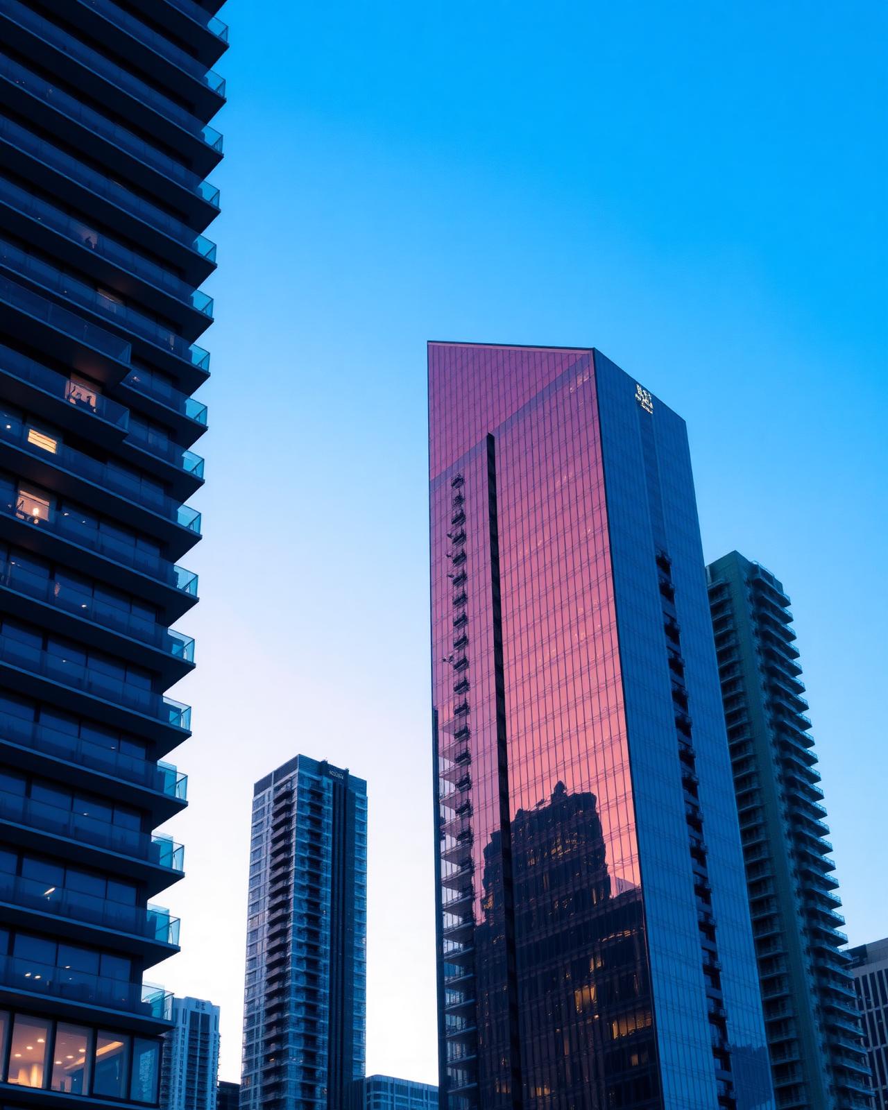 Modern Miami high-rise architecture